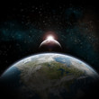Eclipse of the sun over USA