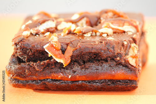 Photo: Chocolate Brownie with Nuts Dessert Chocolate Brownie with Nuts Dessert