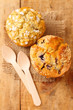 bluberry and poppy seed muffins in rustic style bluberry and poppy seed muffins in rustic style