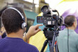 Camarógrafo trabajando
