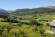 Countryside above Hardangerfjord, Norway