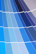 nuancier, tons bleus
