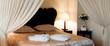 Luxury hotel room interior