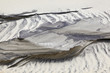 wind forms structures in the dunes