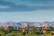 The Temples of bagan at sunrise, Bagan, Myanmar