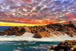 Sunset coast