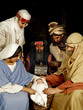 Nativity with wisemen