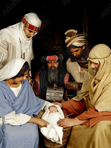 Photo: Nativity with wisemen Nativity with wisemen