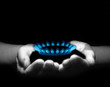 gas in hands