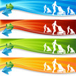 Exercising Mother Banners Exercising Mother Banners