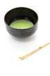 抹茶と茶碗と茶杓