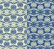 antique tileable background image in blue and light yellow antique tileable background image in blue and light yellow