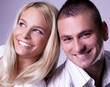 Young love couple have a romance