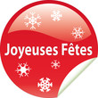 icone joyeuses fetes rouge