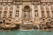 Trevi Fountain - famous landmark in Rome (Italy). Trevi Fountain - famous landmark in Rome (Italy).