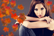 Autumn woman