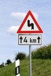 Verkehrsschild Kurve II Verkehrsschild Kurve II
