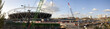 Olympic Stadium Construction Site Panoramic (July 2009)