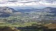 Ullswater and Keswick area Lake District England