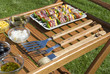 The barbecue set The barbecue set