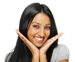 Posing Indian woman