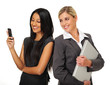 Happy business women
