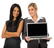 Laptop presentation