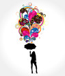 Abstract colorful design