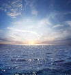 blue sky and ocean