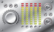 Hi-fi set with LED equalizer Hi-fi set with LED equalizer
