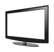 TV isometric empty screen