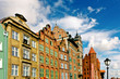 Gdansk city center, old town Gdansk city center, old town