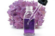 duftölflasche mit blume