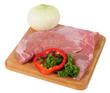 Raw meat. Isolated Raw meat. Isolated