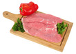 Raw meat. Isolated Raw meat. Isolated