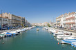 Sete Harbor in Southern France Sete Harbor in Southern France