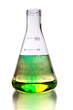 Flask With Fluid and colorants