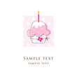 Cupcake for baby girl