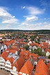 Blick auf Altstadt in Hameln, Deutschland