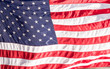 Flag of the USA (United States of America) on Wall Street