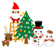 クリスマスツリー　飾り付け