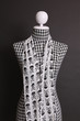Details der Fotografie Scarf on a mannequin.