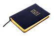 Holy Bible on white background