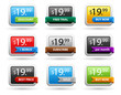 Colored price tags