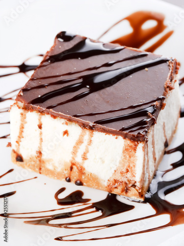 Photo: Chocolate cheesecake Chocolate cheesecake