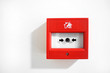 Red fire alarm
