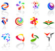 Set of different icons for your design Set of different icons for your design