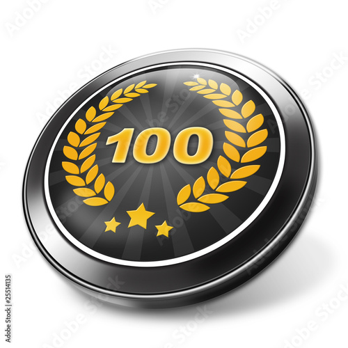 3d button, birthday, 100 Jahre, jubiläum