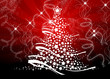 Ilustracion con arbol de navidad, postal navidena Ilustracion con arbol de navidad, postal navidena