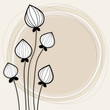 fleurs en boutons